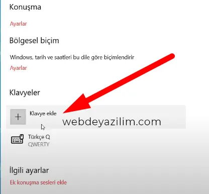 Windows 10/11 F Klavyeyi Q Klavyeye Çevirme