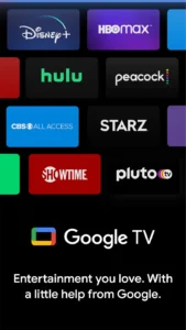 Google TV televizyon izleme 