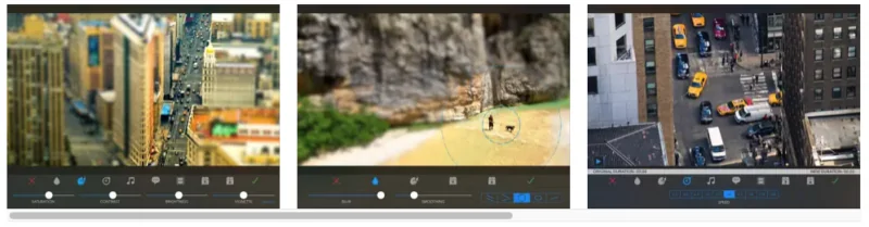 TiltShift Video