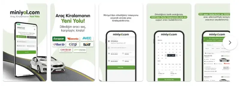 Miniyol - Araç Kiralama