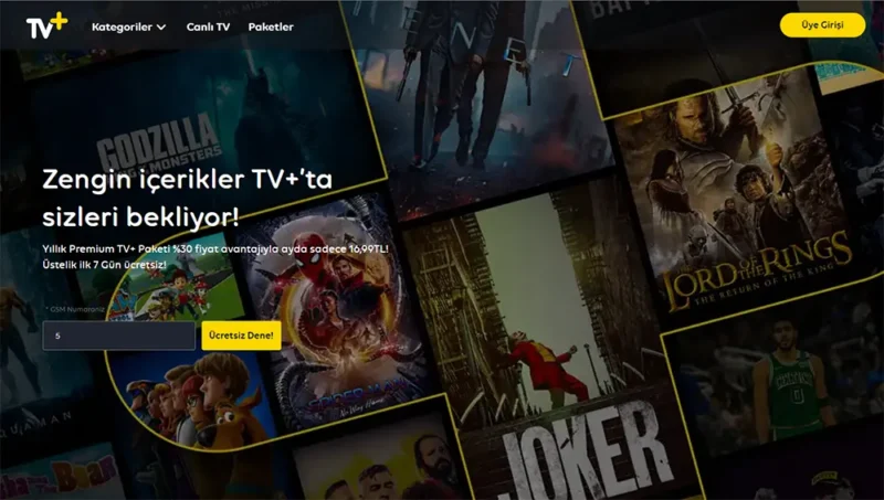 tv plus televizyon izleme programı