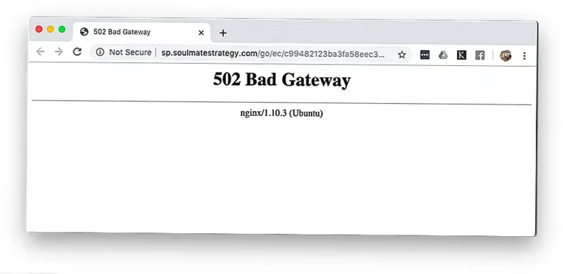 502 Bad Gateway Hatası Çözümü