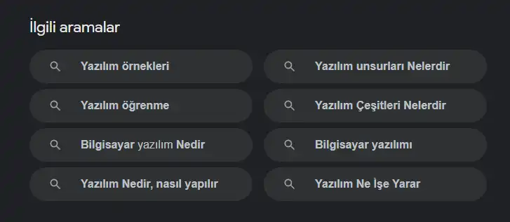 Google Kullanıcıların Yaptığı Diğer Aramaları Neden Önerir?