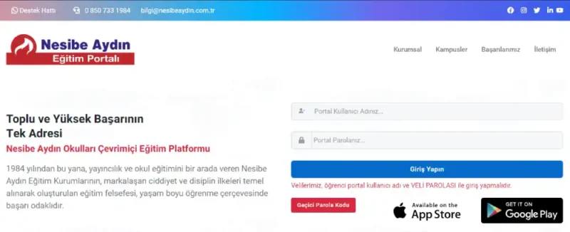 Nesibe Aydın Portal Nedir? Neler Yapılabilir?