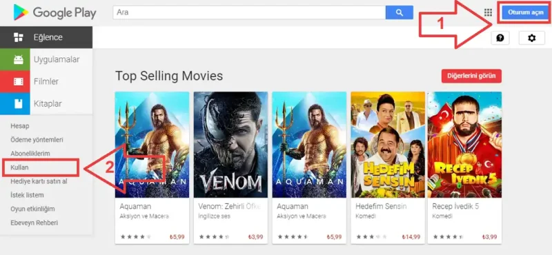 Bedava Google Play Kodu - İndirim Kodları