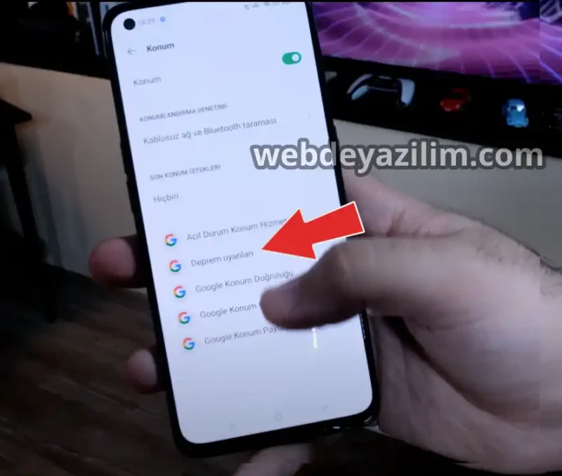 Google'ın Android deprem uyarı sistemi nasıl açılır?