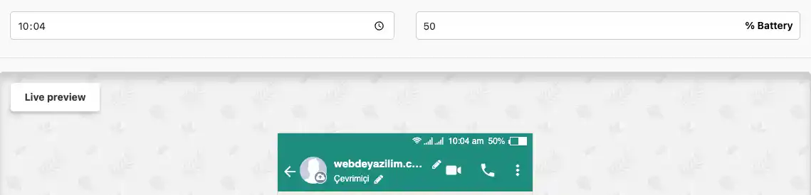 fakedetail whatsapp