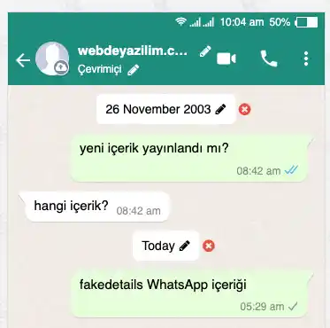 fakedetail whatsapp
