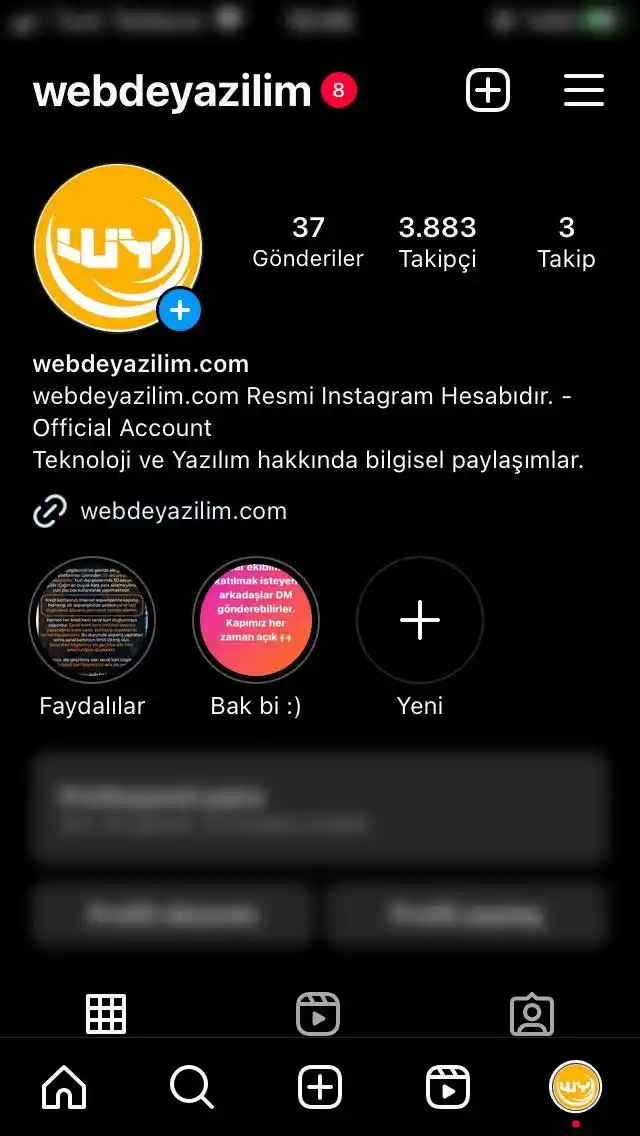 Instagram kalıcı hesap silme adımı