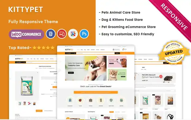 E-Ticaret için en iyi wordpress WooCommerce tema önerileri | hayvan ürünleri, kedi köpek mamaları ve petshop için wordpress tema önerisi