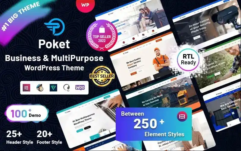 Bilgi Teknolojileri (BT) ve Yazılım Şirketleri İçin Poket WordPress Teması
