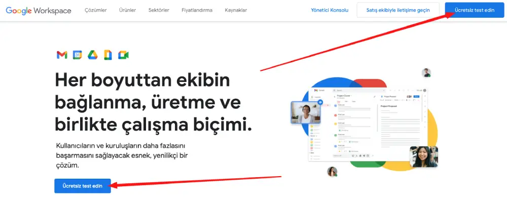 Google Workpace (G-Suite) ile Kurumsal E-Posta Hesabı Açma