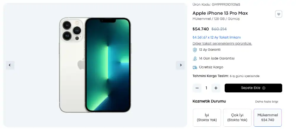 Getmobil'den yenilenmiş telefon alınır mı?