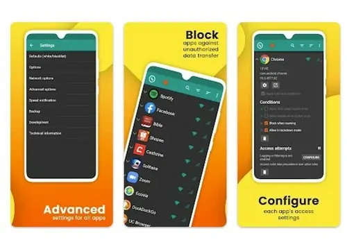 android güvenlik duvarı 