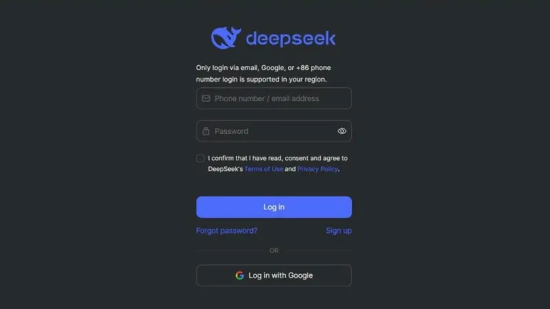 DeepSeek, App Store'da Zirveye Çıktı, Ancak Yeni Kayıtlar Bir Süreliğine Kısıtlandı