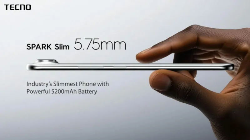 Tecno, En İnce Akıllı Telefonunu Tanıttı: Spark Slim
