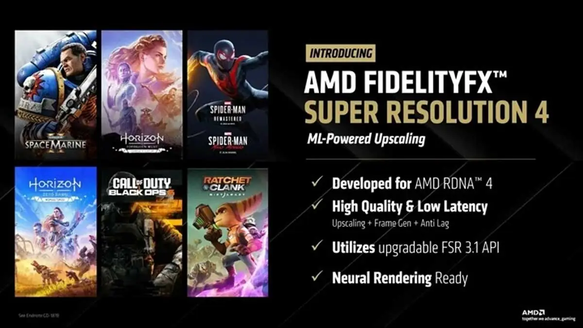 AMD, Adrenalin 25.3.1 Sürücüsünü Yayınladı: RDNA 4, FSR 4 ve Yapay Zeka Destekli Yenilikler
