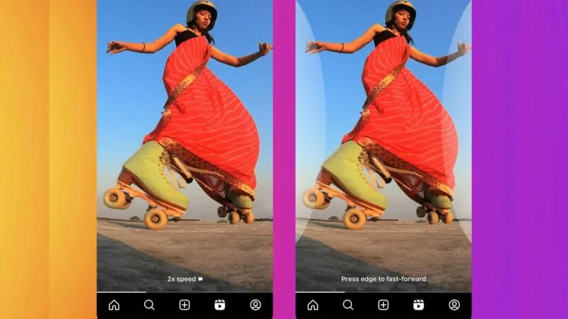 Instagram, TikTok'tan İlham Alarak Reels Videolarını 2x Hızda İzleme Özelliğini Kullanıma Sundu
