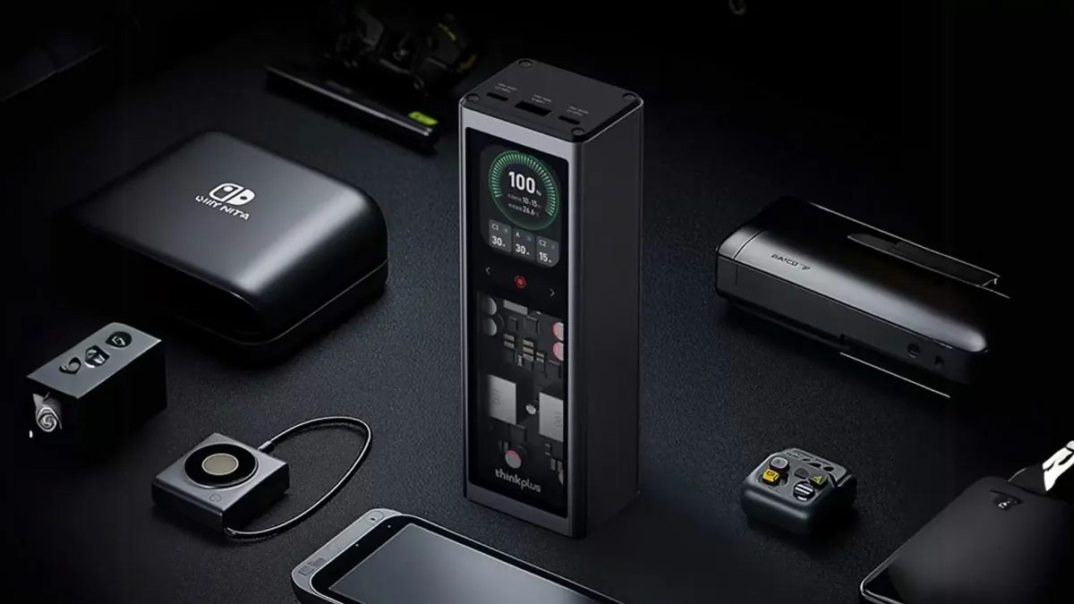 Lenovo ThinkPlus 140W Powerbank: Hem Adaptör Hem Güç Bankası Tek Cihazda