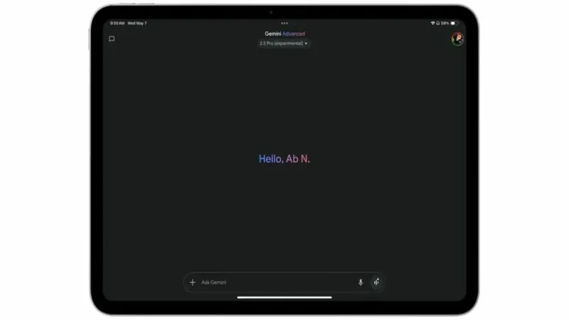 Google Gemini, Artık iPad’de Tam Ekran ve Çoklu Görev Desteği Sunuyor