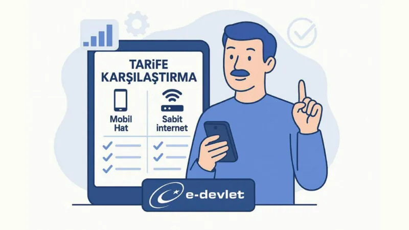 e-Devlet Üzerinden Tarife Karşılaştırma Sistemi Kullanıma Sunuldu